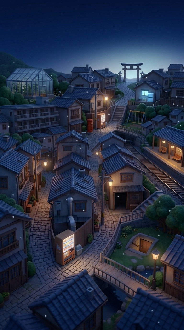 常世町の地図